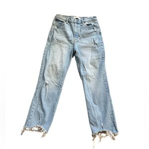 Abercrombie & Fitch ultra high rise kick flare